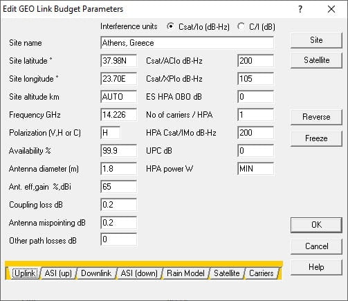 Uplink Tab
